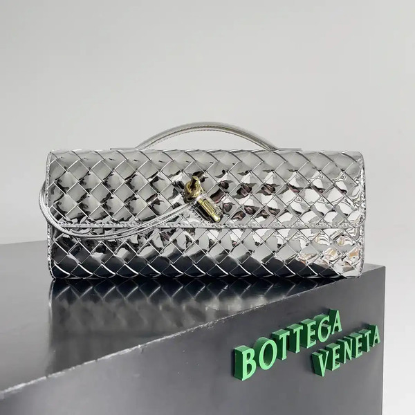 Bottega Veneta BV 741511 Long Clutch Andiamo With Handle Bv99005