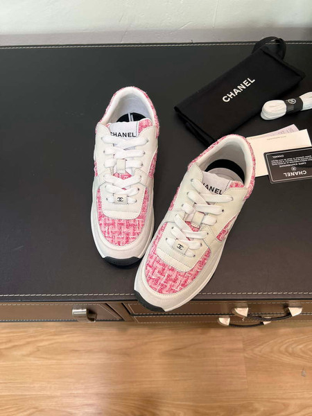 Chanel G45077 Women's Trainer Wool Sneaker C912469