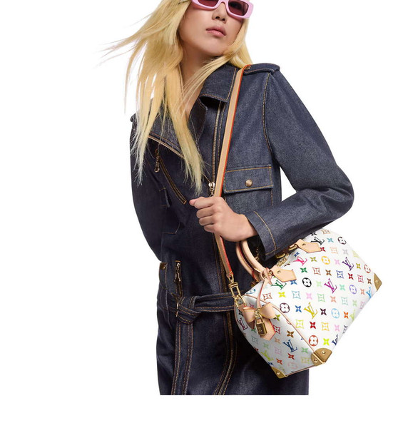 LV M13085 Louis Vuitton LV x TM Speedy Bandoulière 25 Multicolored