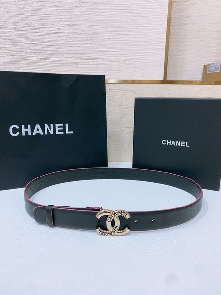 Chanel 25S classic double C belt 3.0cm AA0909