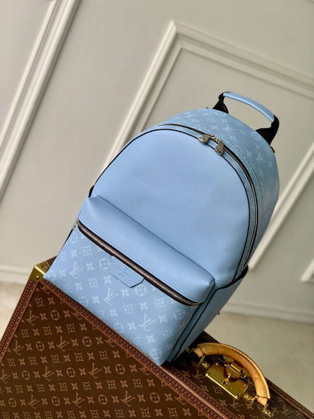 LV M14072 Louis Vuitton Discovery Backpack PM Sky Blue