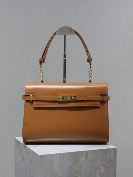 YSL 769512 Large MANHATTAN in BOX SAINT LAURENT Brown