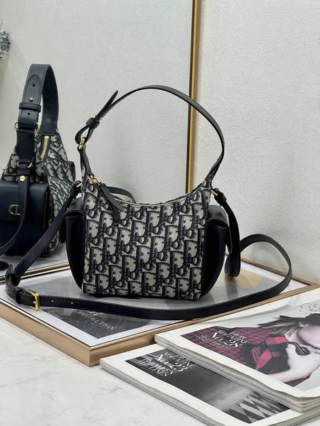 Dior S4312 D-Dream Mini Bag Blue Dior Oblique Jacquard