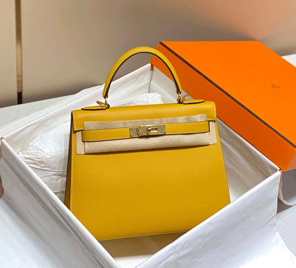 Hermes Sellier Kelly Epsom Leather Bag H213013