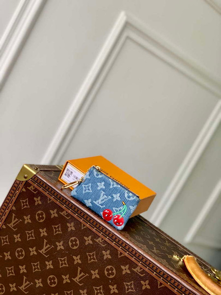 LV M14938 Louis Vuitton LV x TM Key Pouch Blue
