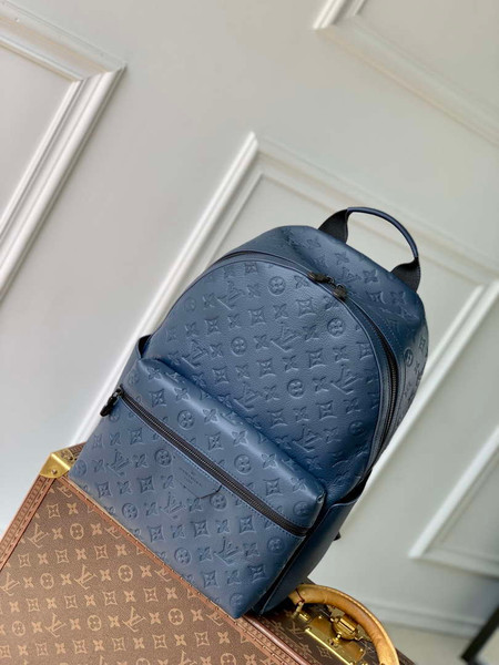 LV M14884 Louis Vuitton Discovery Backpack PM Navy Blue