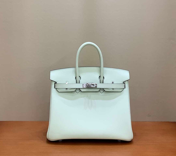Hermes Birkin Tote Bag Swift 25 Fully Handmade H92012