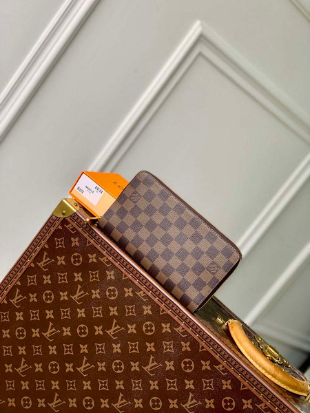 LV N60003 Louis Vuitton Zippy Wallet Damier Ebene
