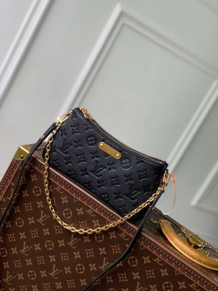 LV M83301 Louis Vuitton Liv Pochette Bag Black