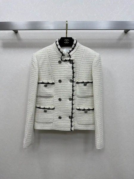 Chanel Women Double-breasted jacket C62323