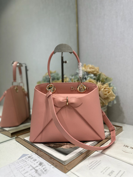 Dior M0737 Cigale top handle bag pink