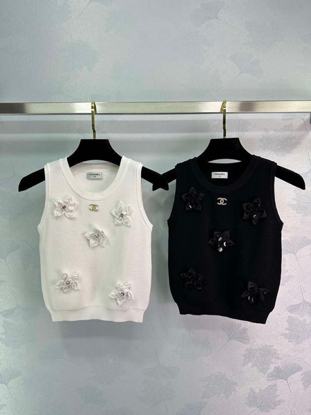 Chanel Women's Fashion Knitted T-shirt C81009