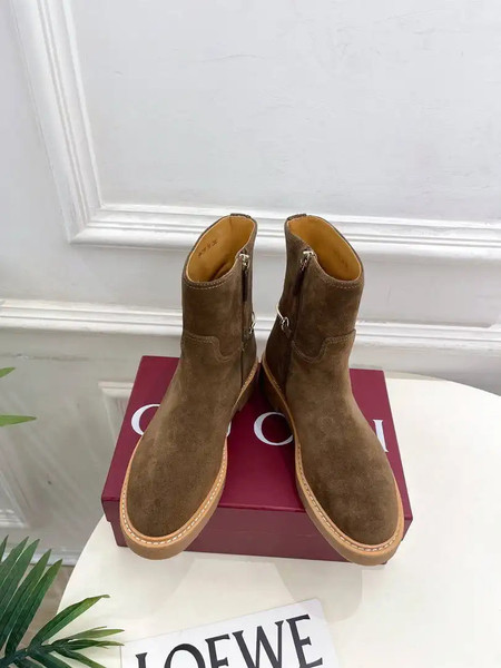 Gucci Women Classic Horsebit Ankle Boots G77374