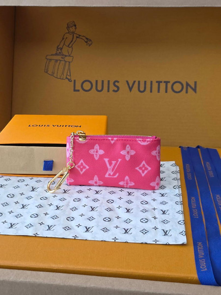 Louis Vuitton New Key Pouch LV M27673 Plum