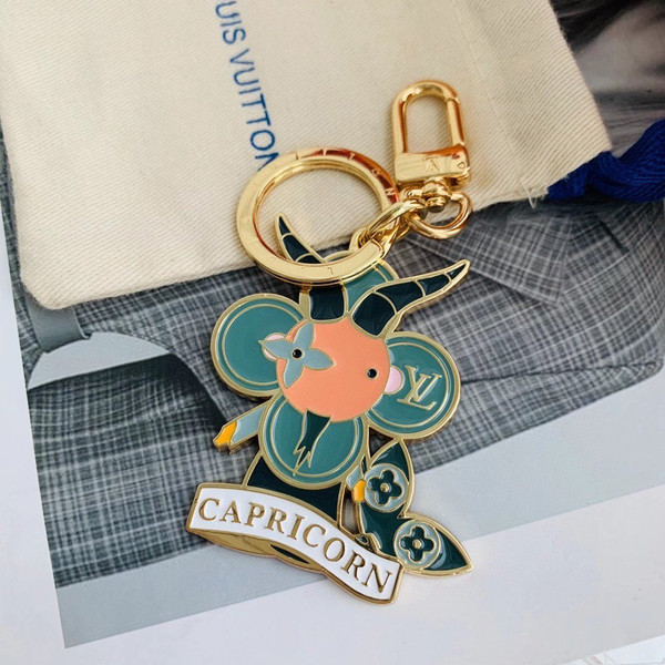 LV 60104 Louis Vuitton  Key Holder CAPRICORN - luxibagsmall