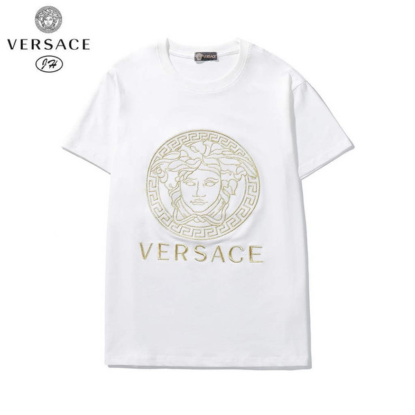 Versace Men la Greca logo Medusa Cystal T-shirt V69632