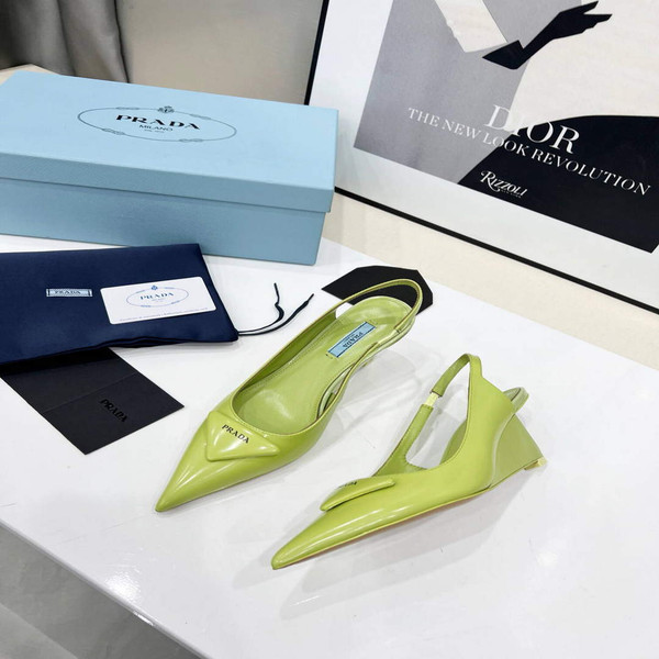 Prada Women's Shoes Prada Designer Pumps Heel 65mm P82301