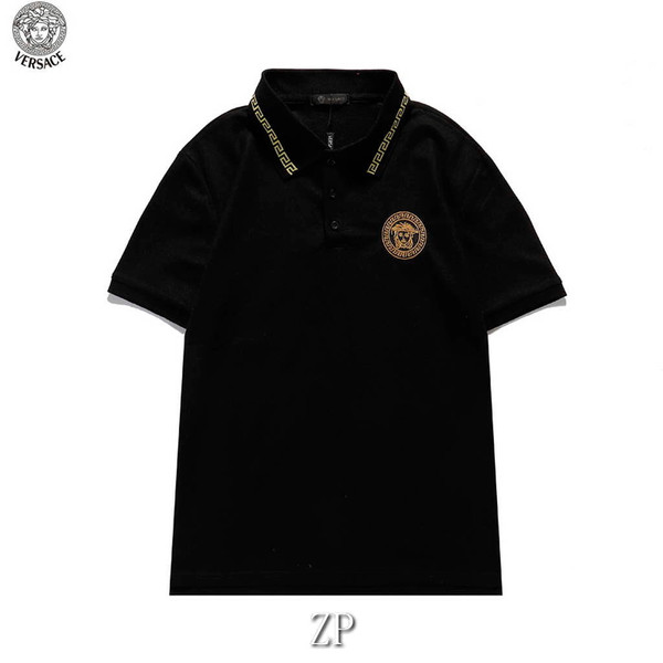 Versace Men la Greca logo Medusa Cystal T-shirt V69610
