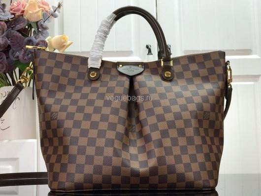 LV N41545 Designer Louis Vuitton N41546  Siena PM Bag in  Damier Ebene