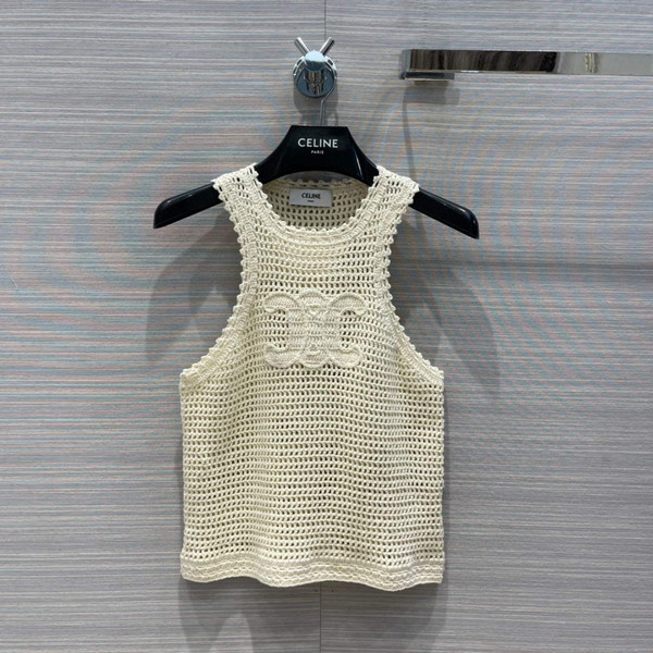Celine Technical Jersey Bra Top Vest C90032