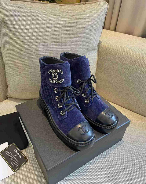 Chanel Women's Boots Designer Chanel Shoes C80032