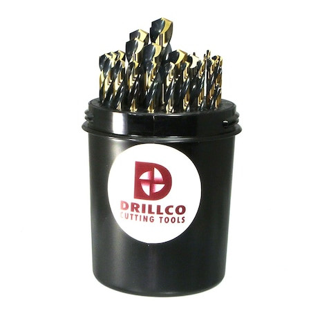 TRIUMPH 012532 1/2TTD JL (Jobber Length) 135SP HSS (High Speed Steel (HSS)) BLK&BRZ - 6/TUBE (Tube Pack) THNE (High Speed Steel (HSS) Drill Bit)