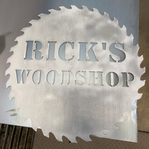 Custom Circular Saw Sign Custom Circular Saw Sign