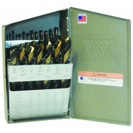 TRIUMPH 090568 SET (Drill BIT (Drill Bit) Set)TTD (Tapered Twist Drill)*1/16 - 1/2X64THSTBITSM - 29PCSMTHUN