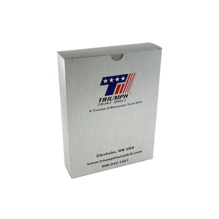 TRIUMPH 090595 SET (Drill BIT (Drill Bit) Set)TTD (Tapered Twist Drill) 9/16 - 1 X 16THS - 0