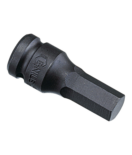 <ul><li>HEX IMPACT BIT SOCKET - 9mm Hex Bit Socket</li><li>SPECIFICATIONS - 3/8" Inch Drive Size with an overall length of 76mm (or 2.99 Inches)</li><li>DURABLE MATERIALS - Made from Chromium Molybdenum Alloy Steel for high strength and durability while having anti-corrosive properties</li><li>TOOL ORGANIZATION - Sizes are stamped for permanent and easy identification of size</li><li>RELIABLE AND EFFECTIVE - Impact Bit Sockets heat treated for strength with black oxide coated to handle the rigorous needs of professional technicians.</li><li>PEACE OF MIND - Purchase with confidence backed by the Genius Tools Limited Lifetime Warranty against manufacturer defects</li><li>ANSI STANDARDS - Meets or exceeds the standards established by the American National Standards Institute<li>PROFESSIONAL GRADE - Genius Tools are designed and made for use by professional technicians and built to perform over a lifetime of heavy use.  Trust Genius for a quality tool at a value cost to you.</ul> <p>Quality you can trust: Genius Tools impact sockets, impact bits and impact bit sockets are made for professionals and serious tool users. We offer bit sockets and impact bit sockets. One in chrome vanadium and one in chrome molybdenum. Our multi-step manufacturing process ensures that our tools meet ANSI specs.</p>
<p>Our bit sockets come in drive sizes between ¼” to ½” and out impact bit sockets come in drive sizes between 3/8" and 1". All of our bit sockets come in multiple lengths and multiple tip configurations.</p>