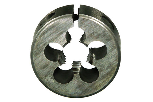 High Speed Steel Bright Metric Adjustable Round Split Dies