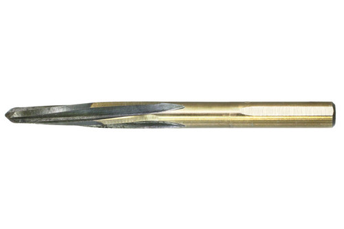 High Speed Steel Black & Gold Fractional 3 Flats Reduced Shank Nitro Construction Reamers