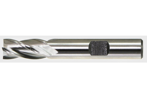 High Speed Steel Bright Fractional Center Cutting Multi-Flute Finishing End Mills