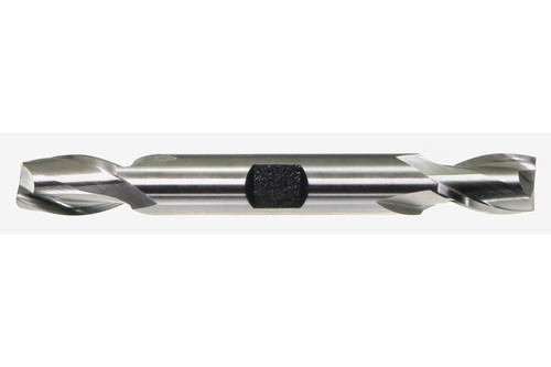 High Speed Steel Bright Fractional Center Cutting 2-Flute Finishing End Mills