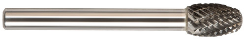DRILLCO 7E148ASC SE-7, SOLID CARBIDE BUR SINGLE CUT (Carbide-Tipped Drill Bit)