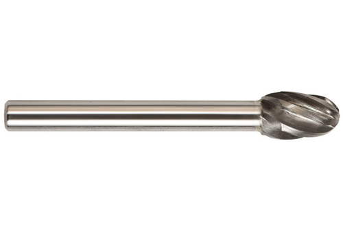 Solid Carbide Oval Shape Aluminum Cut Carbide Burs