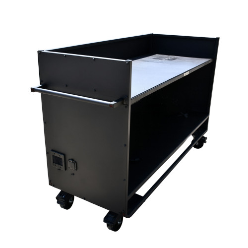 JEMS-031 Premium Enclosed Synth Cart – Rolling Studio & Stage Rack
