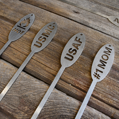 Built for serious grilling, these precision cut stainless steel BBQ skewers are designed to handle everything from backyard cookouts to large grilling sessions. Each skewer features a durable 10 inch stainless steel shaft that easily slides through meat, vegetables, and seafood while keeping food secure during cooking.