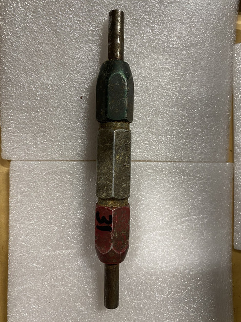 Go / No-Go Pin Gauge 0.24"-0.26" (GO 0.24" / NO-GO 0.26") Machinist Tool Room - Used