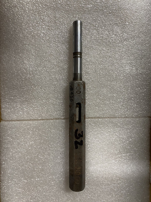 Go / No-Go Pin Gauge 0.241"-0.2425" (GO 0.241" / NO-GO 0.2425") Machinist Tool Room - Used