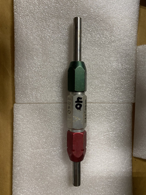 Go / No-Go Plug Gauge 0.262"-0.272" (GO 0.262" / NO-GO 0.272") Machinist Tool Room - Used