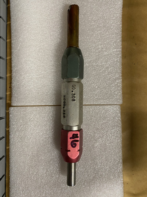 Go / No-Go Plug Gauge 0.308"-0.318" (GO 0.308" / NO-GO 0.318") Machinist Tool Room - Used
