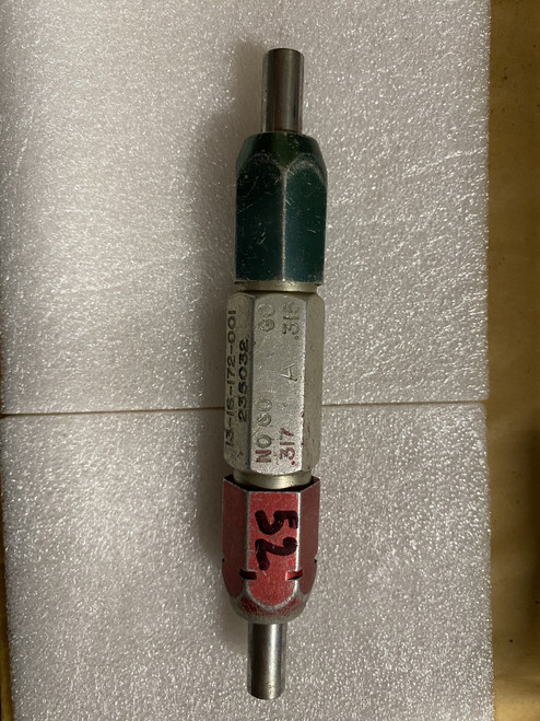Go / No-Go Plug Gauge 0.315"-0.317" (GO 0.315" / NO-GO 0.317") Machinist Tool Room - Used
