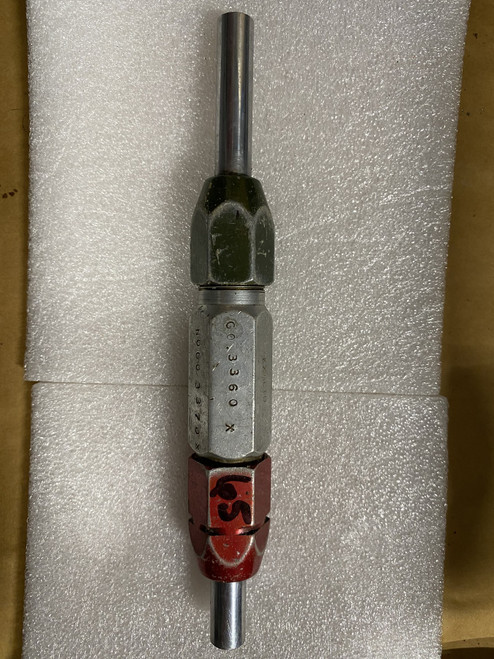 Go / No-Go Plug Gauge 0.336"-0.337" (GO 0.336" / NO-GO 0.337") Machinist Tool Room - Used