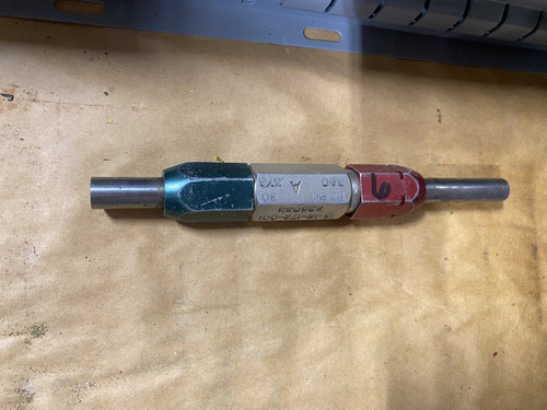 Go / No-Go Plug Gauge 0.378"-0.38" (GO 0.378" / NO-GO 0.38") Machinist Tool Room - Used