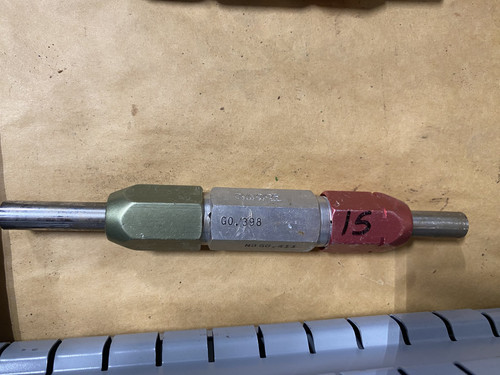 Go / No-Go Plug Gauge 0.398"-0.411" (GO 0.398" / NO-GO 0.411") Machinist Tool Room - Used
