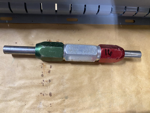 Go / No-Go Plug Gauge 0.4"-0.427" (GO 0.4" / NO-GO 0.427") Machinist Tool Room - Used