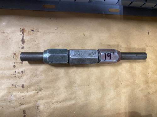 Go / No-Go Plug Gauge 0.405"-0.407" (GO 0.405" / NO-GO 0.407") Machinist Tool Room - Used