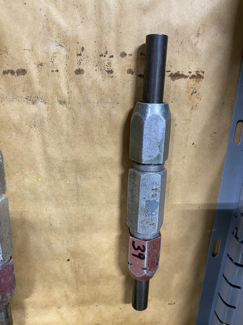 Go / No-Go Plug Gauge 0.442"-0.45" (GO 0.442" / NO-GO 0.45") Machinist Tool Room - Used