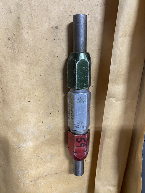 Go / No-Go Plug Gauge 0.483"-0.486" (GO 0.483" / NO-GO 0.486") Machinist Tool Room - Used